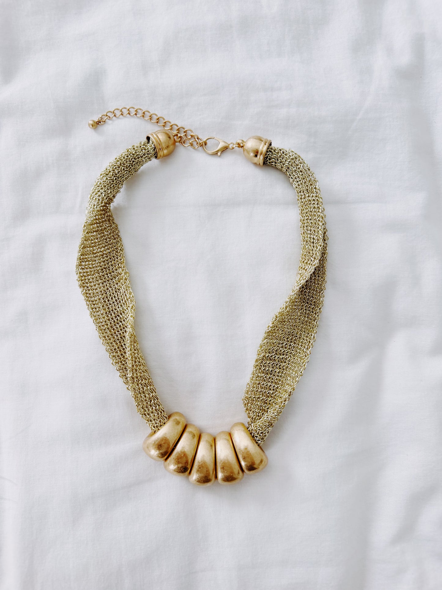 Gold Chunky Necklace