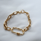 Gold Caliber Clip Bracelet