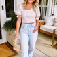 Kora Blouse- Tan