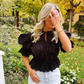 Emi Blouse- Black