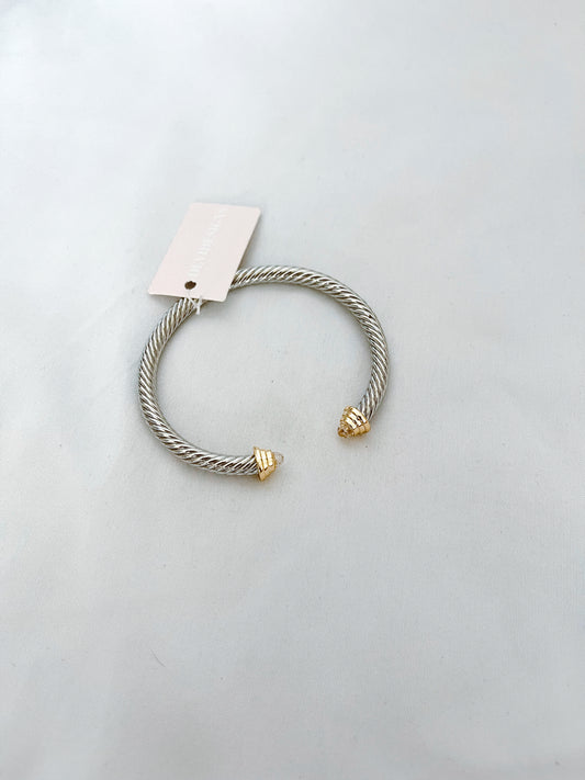 Crystal Cable Bracelet