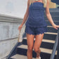 Hampton Eyelet Set- Navy