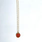 Multi Red Charm Necklace
