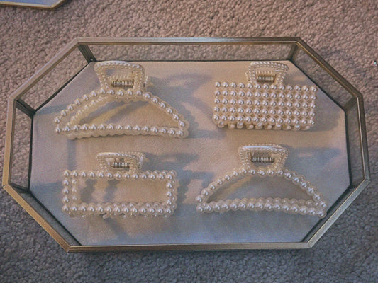 Pearl Claw Clips