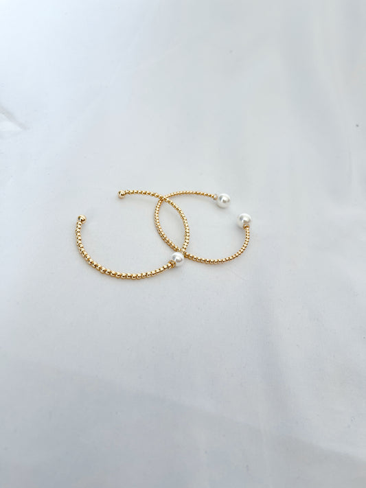 Pearl & Gold Bracelet
